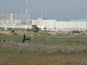 The Beit Hanoun (Erez) checkpoint, photo taken from the Palestinian side by the Beit Hanoun Local Initiative, 2013