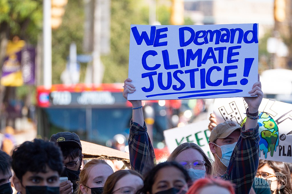 We demand climate justice